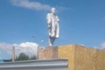 В Барабинске началась реконструкция площади и памятника Владимиру Ленину